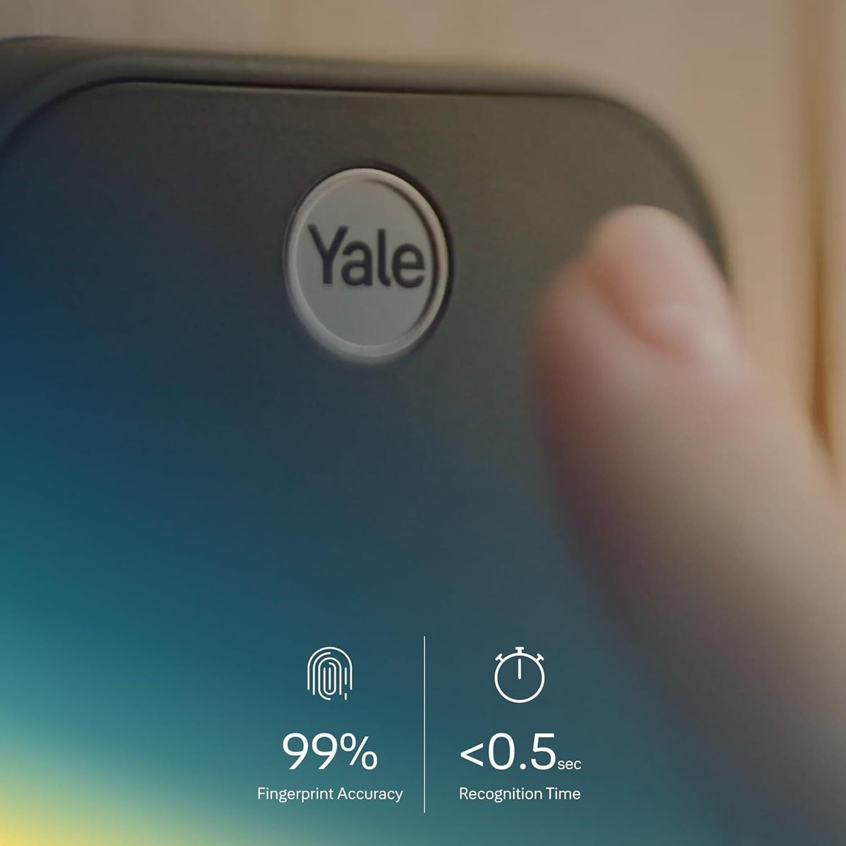 Yale Assure Lock 2 Touch Deadbolt, Satin Nickel Key-Free Smart Entry Door Lock with Bluetooth Connected Keypad