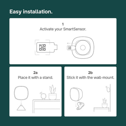 ecobee SmartSensor 2-Pack - Temperature & Occupancy Sensor EB-RSHM2PK-01