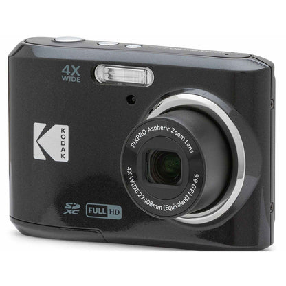 Kodak PIXPRO FZ45 16MP Digital Compact Camera 4X Optical­ Zoom, 27mm Wide Angle, ­2.7" LCD - Black