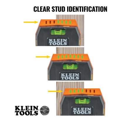 Klein Tools ESF150LL Laser Level Stud Finder, Bubble Level, Laser Class 3R; ≤5mW; 15-Foot in All Directions