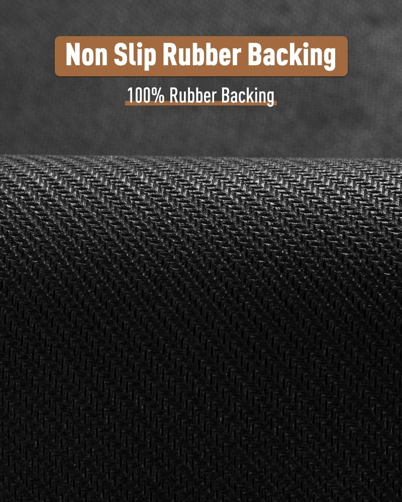 PADOOR Non Slip Stair-Treads, 15PCS Residue Free Carpet Stair Treads for Kids and Dogs 8"x30" Grey