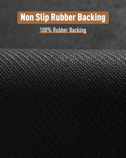 PADOOR Non Slip Stair-Treads, 15PCS Residue Free Carpet Stair Treads for Kids and Dogs 8"x30" Grey