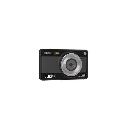 ClikPik Digital Camera 56MP 8X Zoom 1080p Full HD Video 2.8” LCD Screen – Black T30769BJ