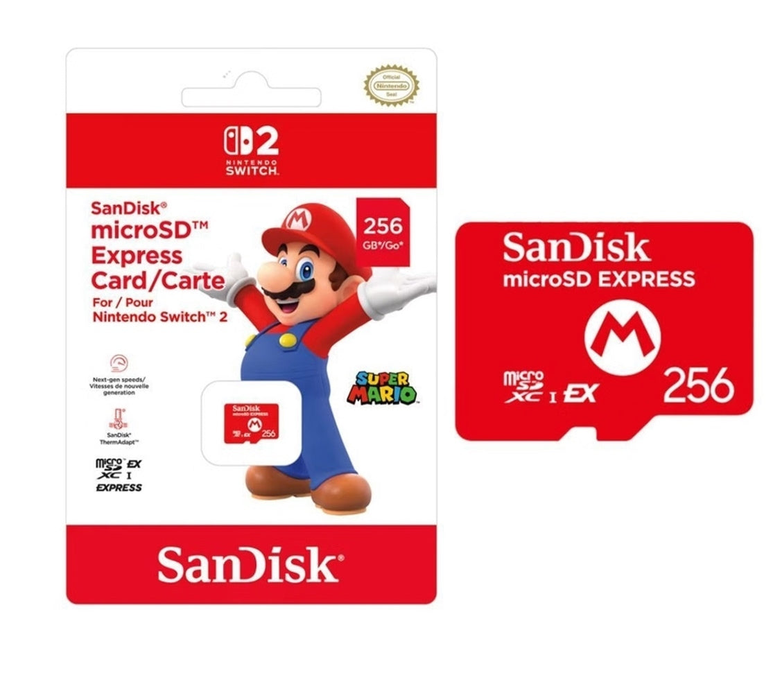 Nintendo - Samsung microSD Express Card – 256GB