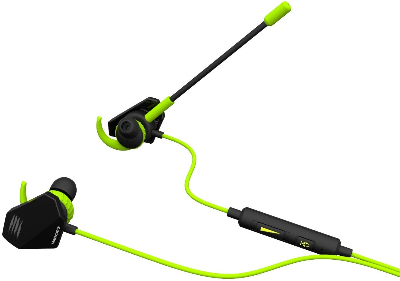 Mad Catz E.S. PRO 1 Gaming Earbuds - MCB434150006/06/1 - Green