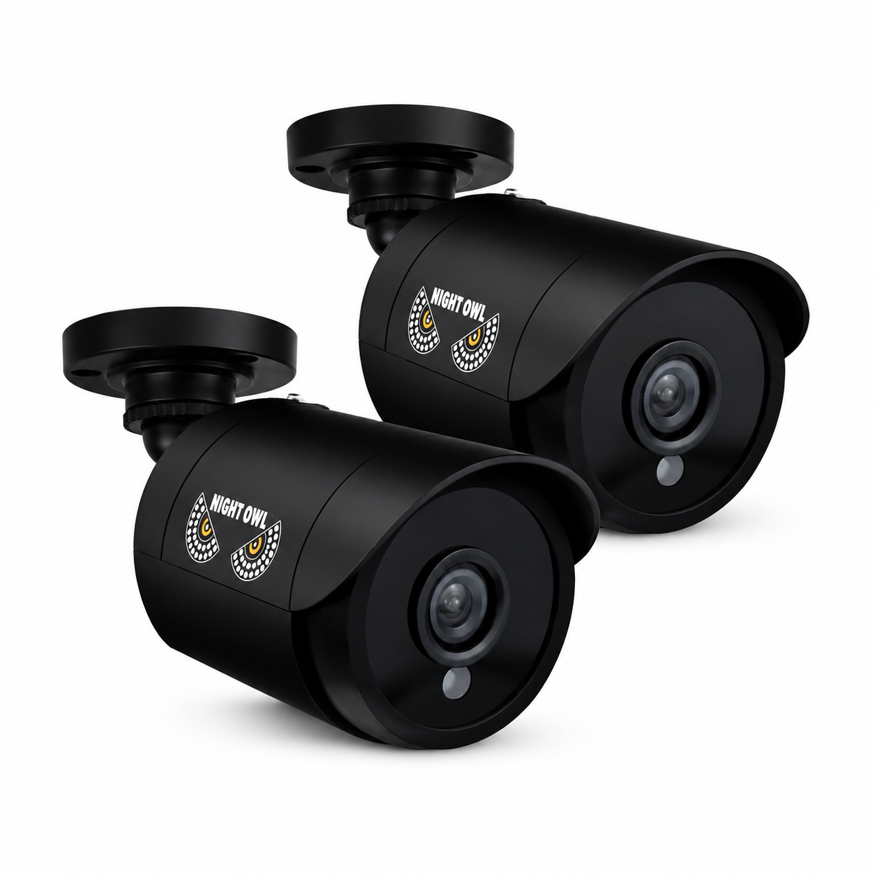 Night Owl Security, 2 Pk-720p HD Wired Add-on Bullet Cameras Black CM-HDA7B-BU