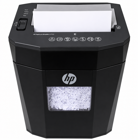 HP AF890 80 Sheet Autofeed Microcut Shredder Black