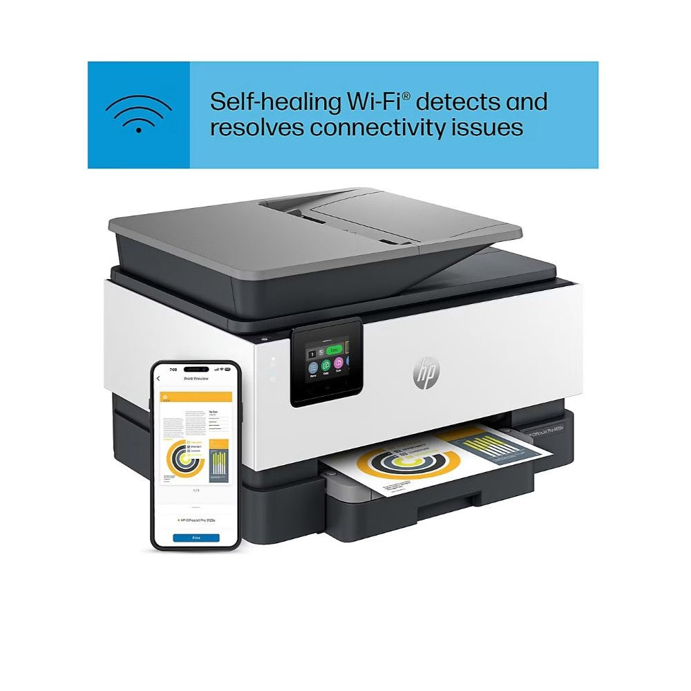 HP OfficeJet Pro 9128e All-in-One Wireless Inkjet Printer, Fast & Professional Printing, Mobile Printing