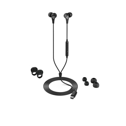 JLab Audio JBUDS PRO USB-C Wired Earbuds, Black EPROTPCRBLK123