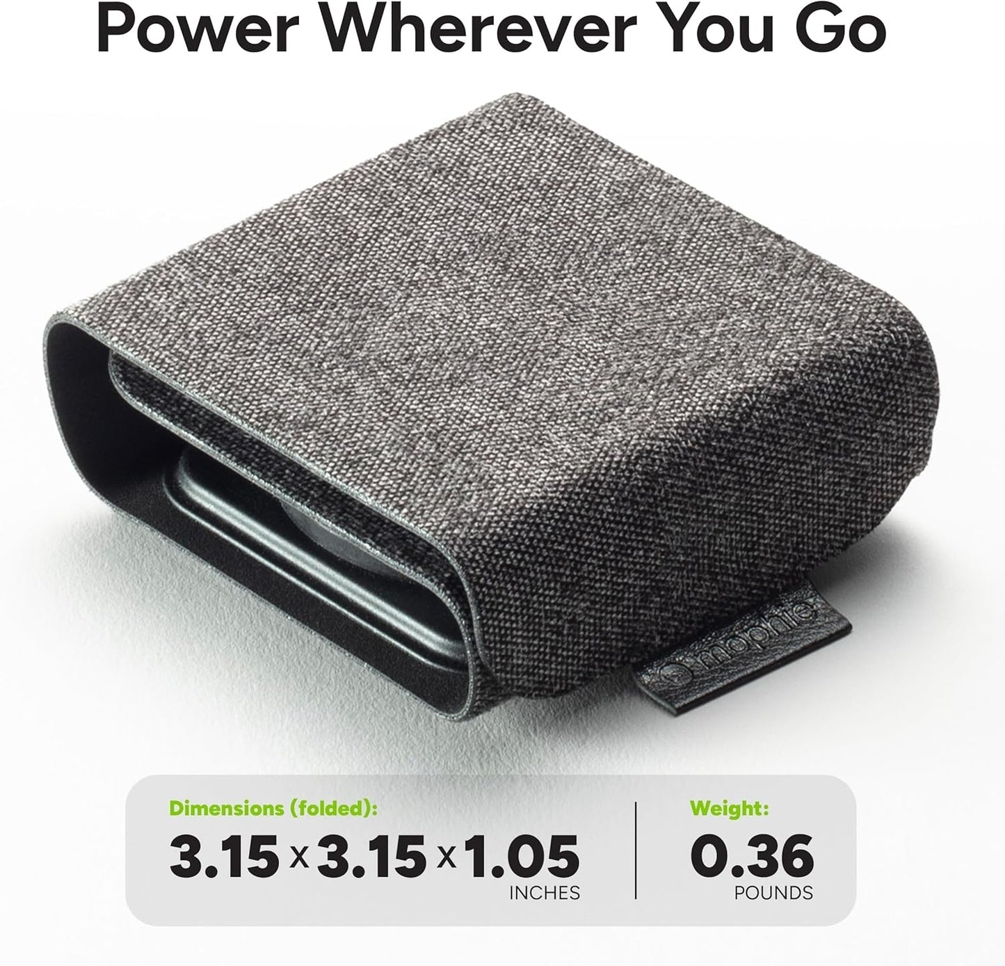 Mophie 3-in-1 Travel Charger with MagSafe WRLS-TRIFOLD-MS-WATCH-A