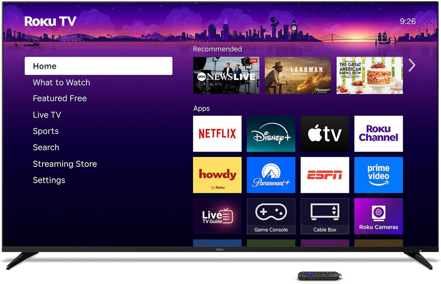 Roku - 75" Class Pro Series 4K QLED Mini-LED Smart RokuTV 75R8C5