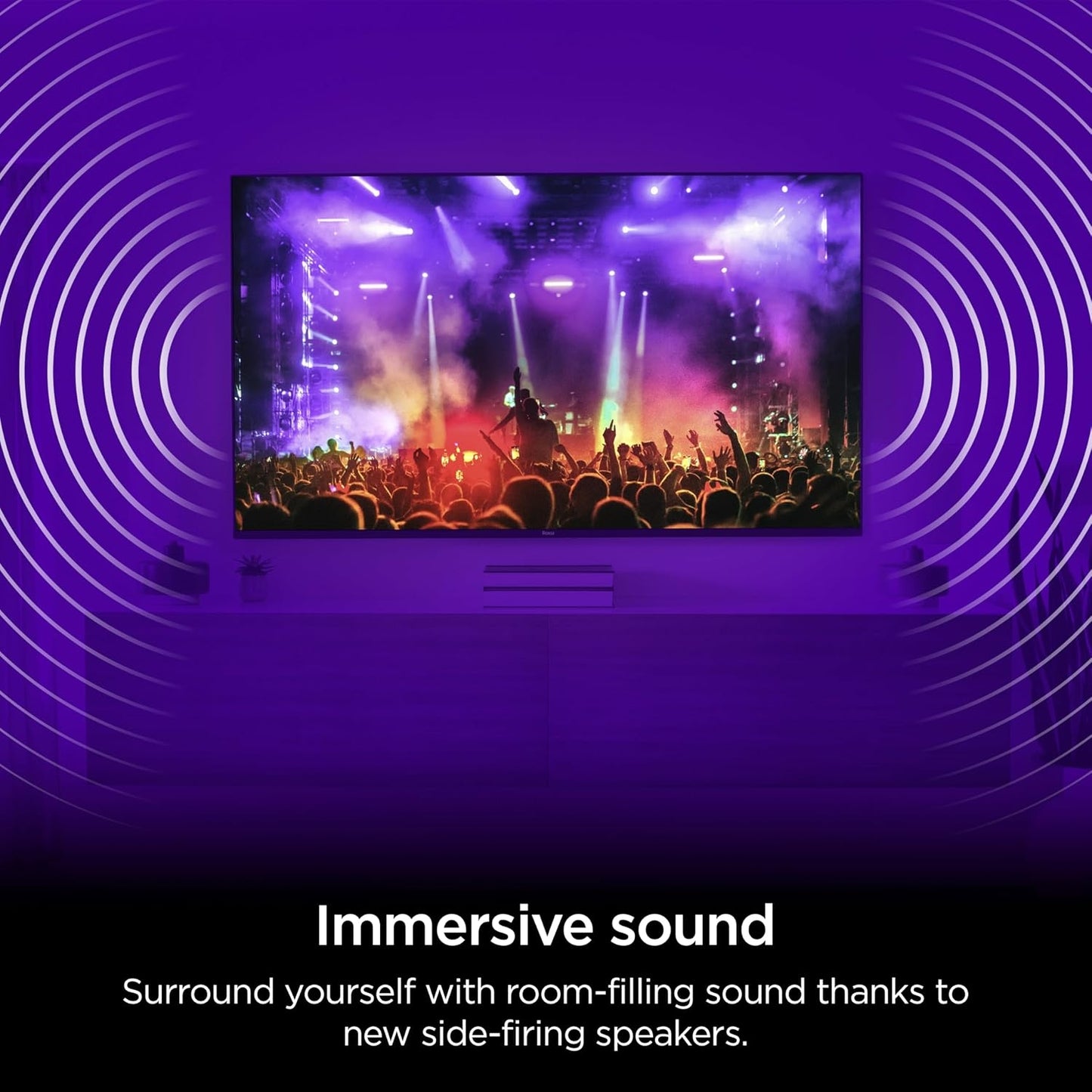 Roku - 65" Class Pro Series Mini-LED QLED 4K Smart RokuTV 65R8B5