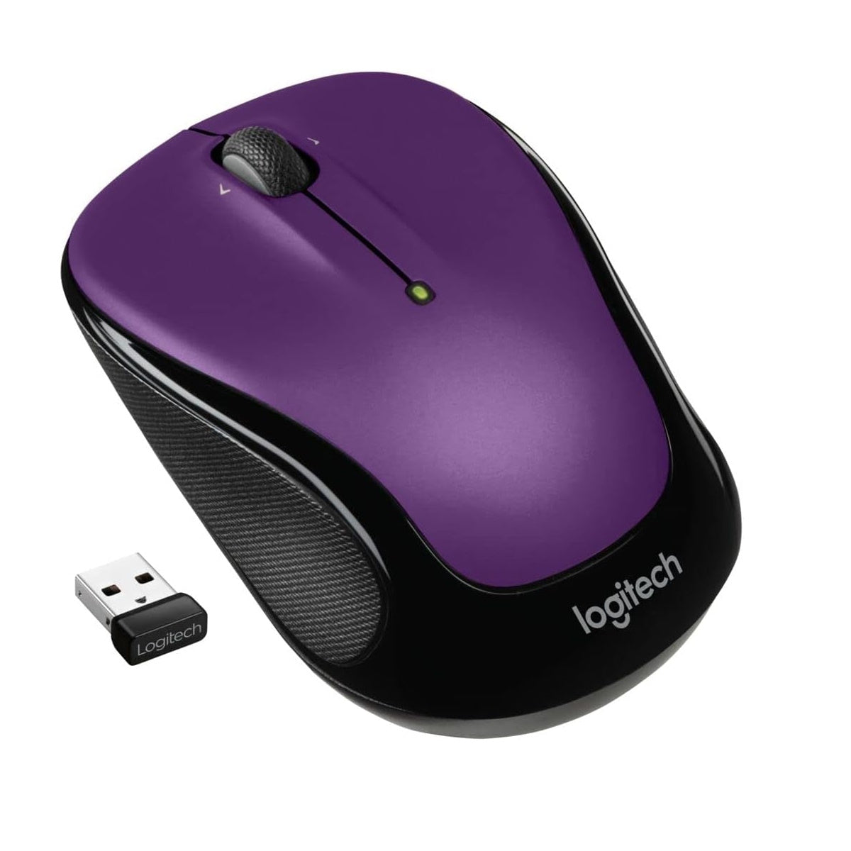 Logitech - M325s Wireless Optical Compact Ambidextrous Mouse Vivid Violet 910-006826