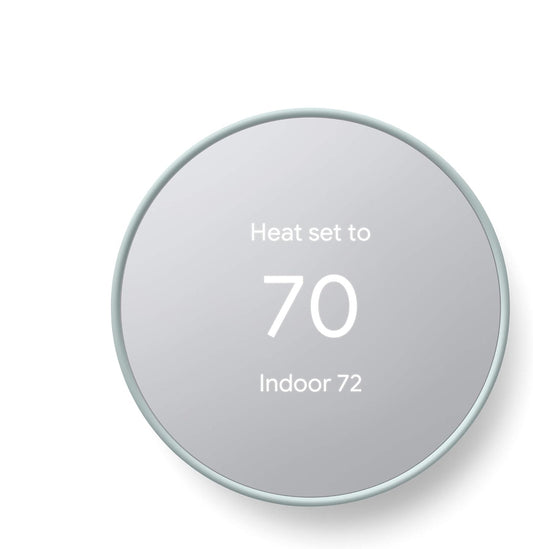 Google Nest Smart Thermostat for Home, Programmable Wi-Fi Thermostat - Fog 69N3SF