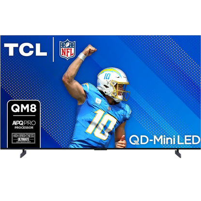 TCL - 85" Class QM8-Series 4K UHD QD Mini LED Smart Google TV 85QM851G