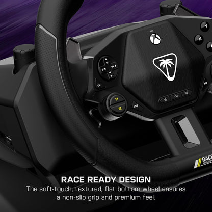 Turtle Beach Racer Wireless Racing Wheel System for Xbox Series X|S & Xbox One and Win PCs TBR-2102-05