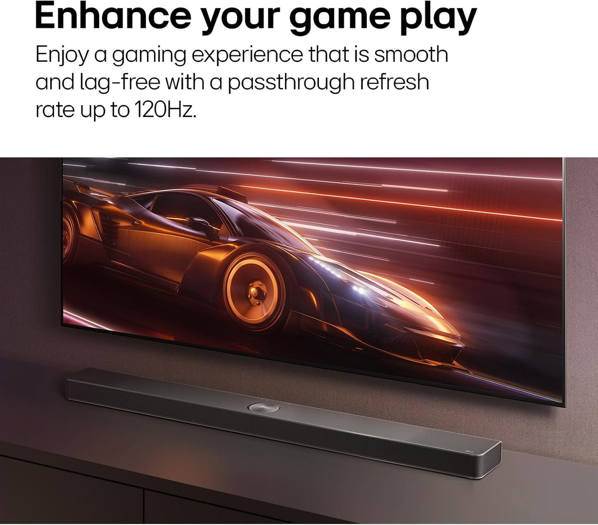 LG - 7.1.3-Channel S90TR Home Theater Soundbar with Wireless Subwoofer and Rear Speakers, Black