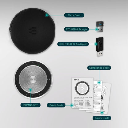 EPOS Expand SP 30T (1000225) Portable Bluetooth Speakerphone