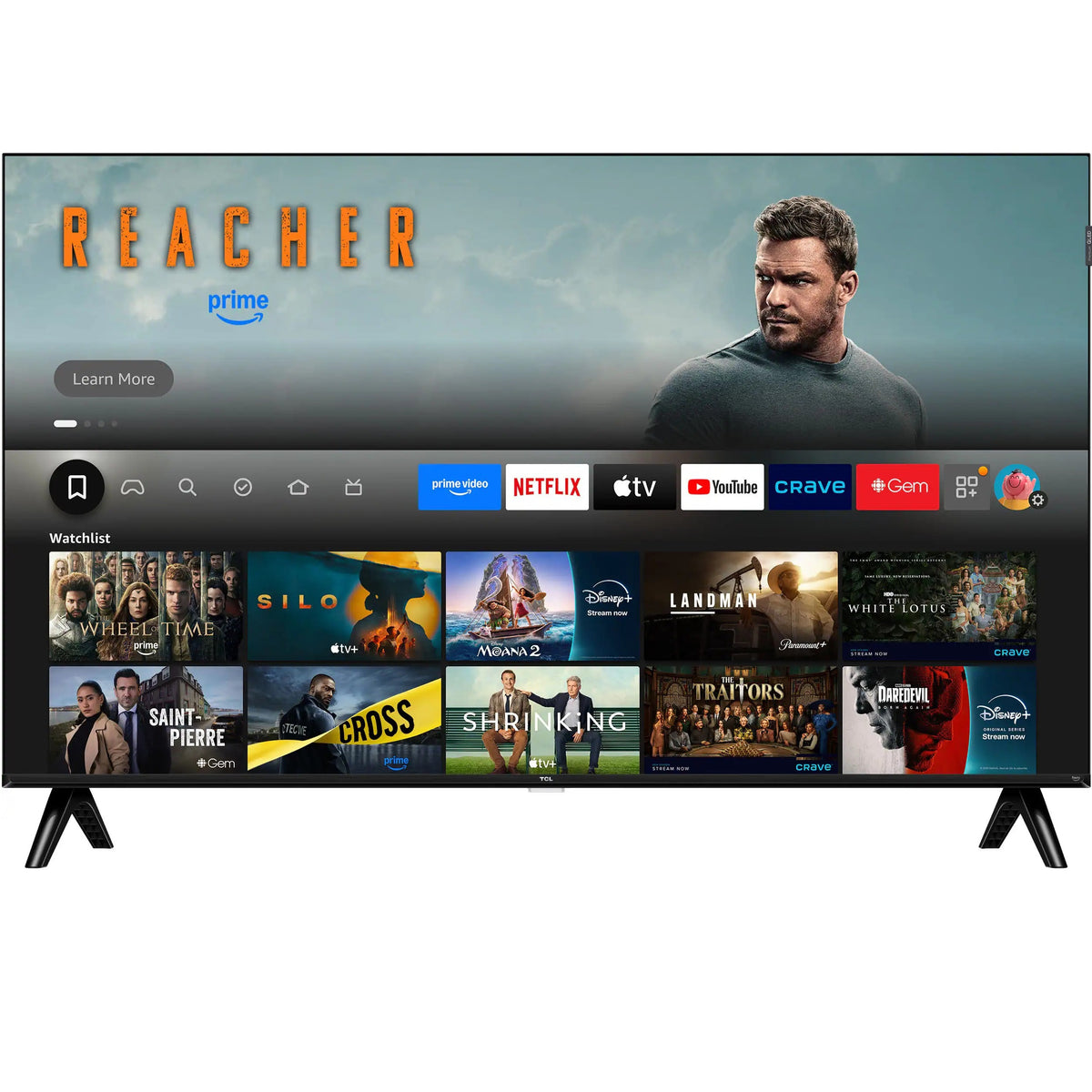 TCL 43"  S Class 4K UHD HDR LED Smart TV w/ Google TV 43S470G