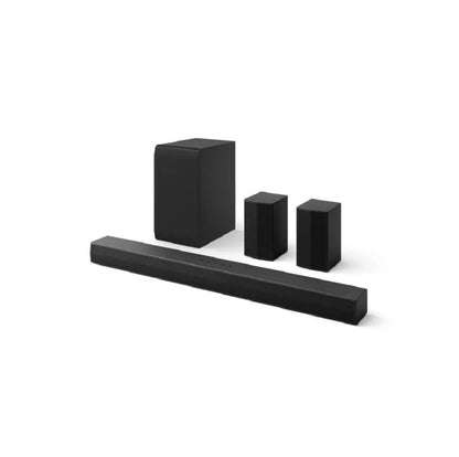 LG S55TR 5.1ch Soundbar for TV with Dolby Audio & Rear Speakers S55TR-RW