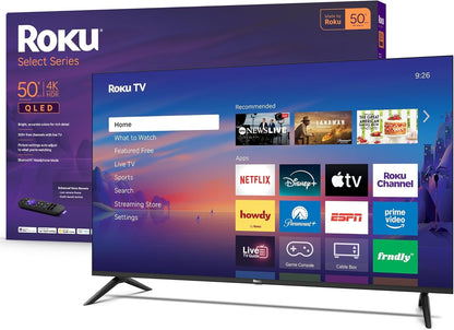 Roku - 50" Class Select Series 4K QLED Smart RokuTV (2026) 50R5D5