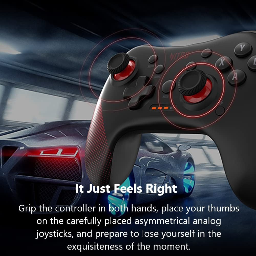 Acer Nitro Gaming Controller NGR200 for PC & Android Devices - Red/Black
