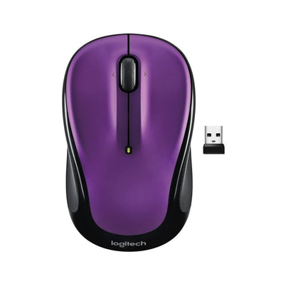 Logitech - M325s Wireless Optical Compact Ambidextrous Mouse Vivid Violet 910-006826