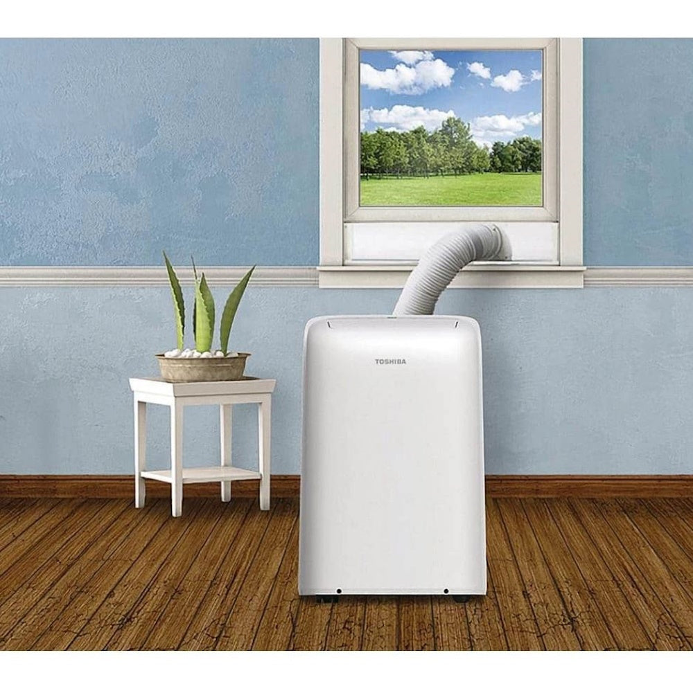 Toshiba 12,000 BTU (8,000 BTU DOE) 115V Portable Air Conditioner RAC-PD1213CWRU