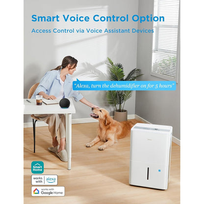 Midea 22 pt. EasyDry Dehumidifier for spaces up to 1,500 sq. ft. MAD22C1AWS