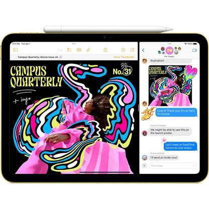 Apple 11-inch iPad A16 chip with Wi-Fi 128GB Silver MD3Y4LLA