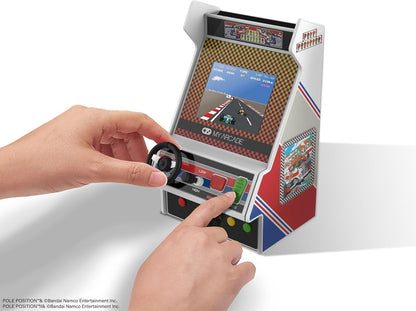 My Arcade Pole Position Racing Player Retro Mini Arcade Console 2 Games DGUNL7022