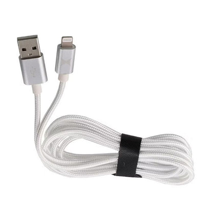 Xtreme 6' and 10' Premium Braided Cables Lighting to USB, 2 pack XMS8-1039