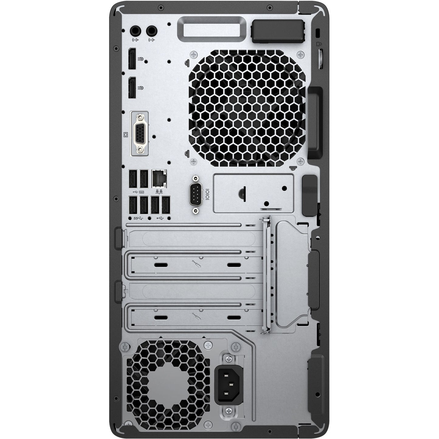 HP ProDesk 600 G3 Microtower Desktop Computer, Intel Core i3-7100 3.90 GHz, 4GB/500GB, Win 10 Pro 1FY45UT#ABA