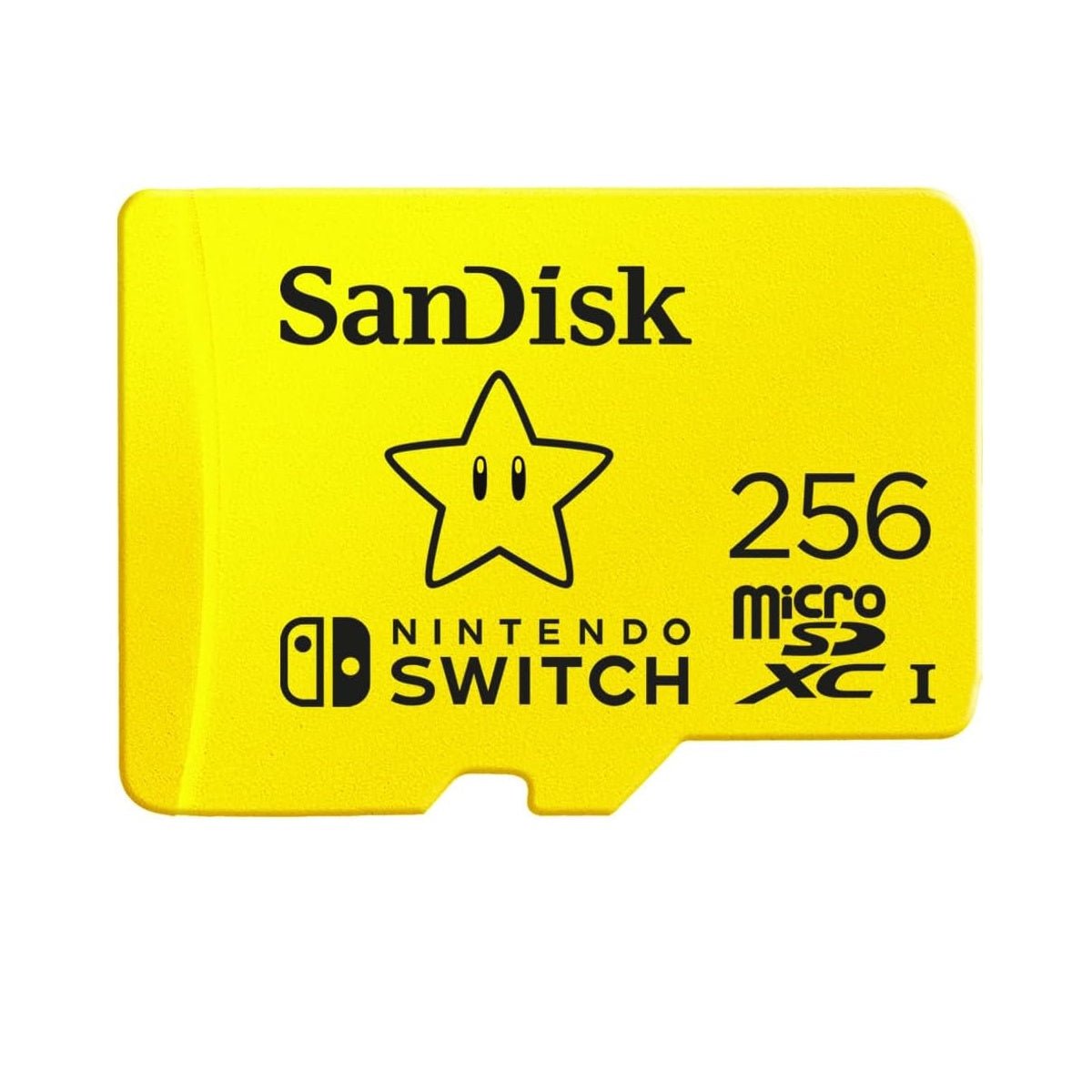 SANDISK - 256GB microSDXC UHS-I for Nintendo Switch, Speed Up to 100MB/s SDSQXAO-256G