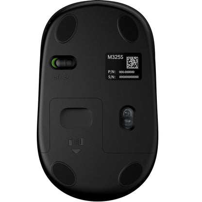 Logitech - M325s Wireless Optical Compact Ambidextrous Mouse Vivid Violet 910-006826