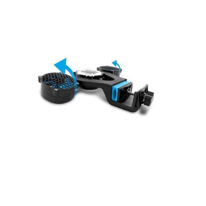 Technical Pro OFBBQ Barbecue Grill LIght and Fan Equipped With 12 LED Bulbs And 2 Individually Rotating Fans