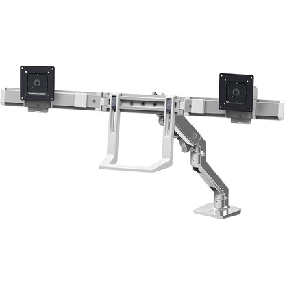 Ergotron HX Dual Monitor Desk Arm Polished Aluminum 45-476-026