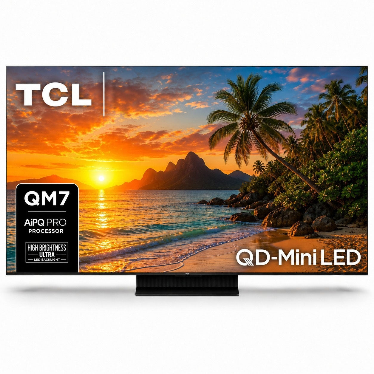 TCL 75" Class QM7-Series 4K UHD QD Mini LED Smart Google TV (2024) 75QM751G