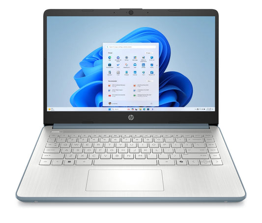 HP 14-DQ6103DS 14" HD Touchscreen Notebook Intel N150 4GB RAM 128GB SSD Moonlight Blue BK1P0UA