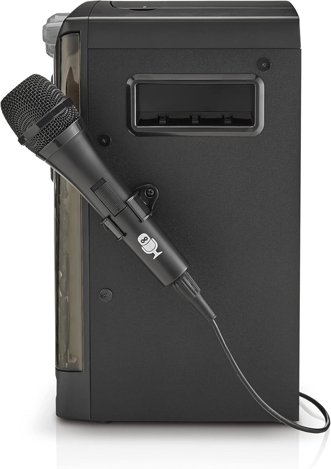 The Singing Machine Bluetooth CD+G Karaoke Sound System with LED Lights, SML633, Black