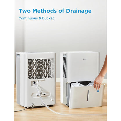 Midea 22 pt. EasyDry Dehumidifier for spaces up to 1,500 sq. ft. MAD22C1AWS