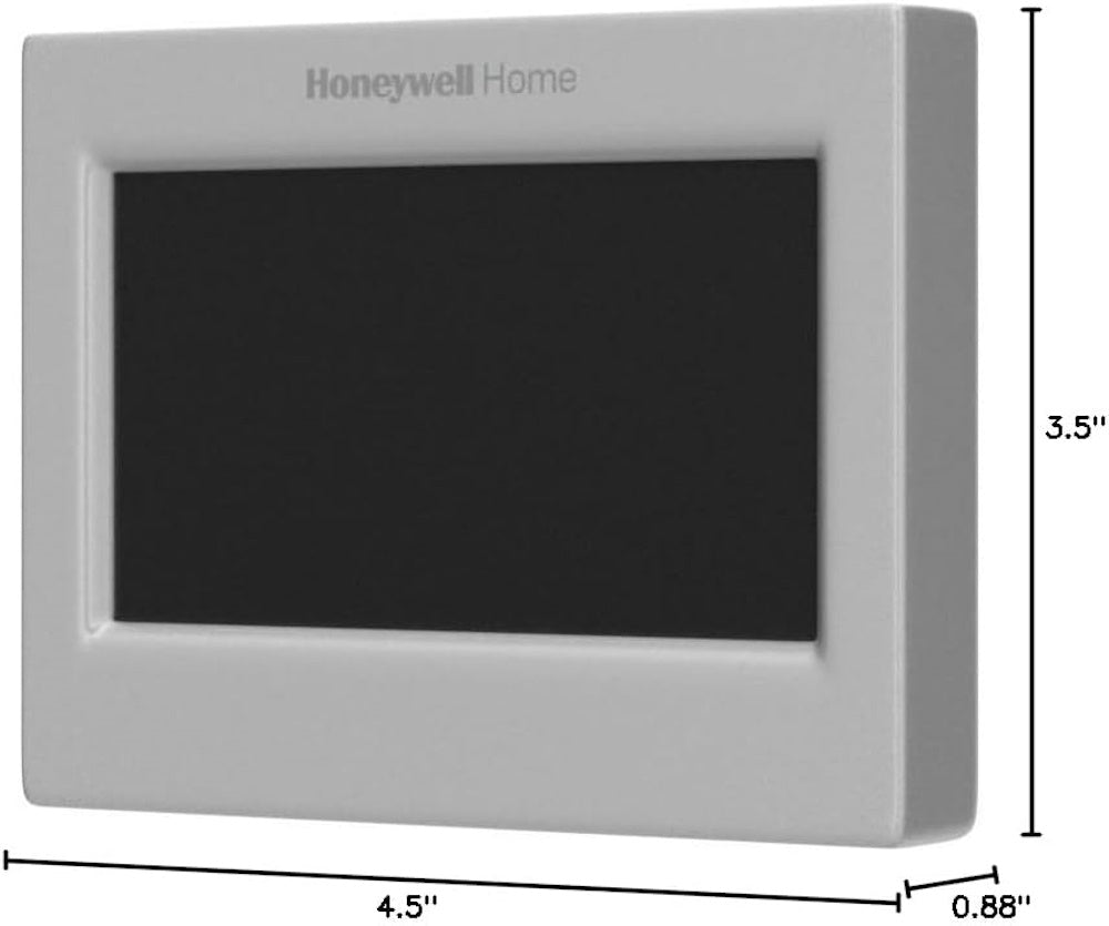 Honeywell Home RTH9585WF1004 Wi-Fi Smart Color Thermostat, 7-Day Programmable, Touch Screen Gray, Heating & Cooling System Type: 2 Stage