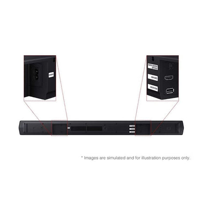 Samsung 2.1Ch Soundbar with Subwoofer Dolby Audio/DTS Virtual:X HW-B53CF/ZA