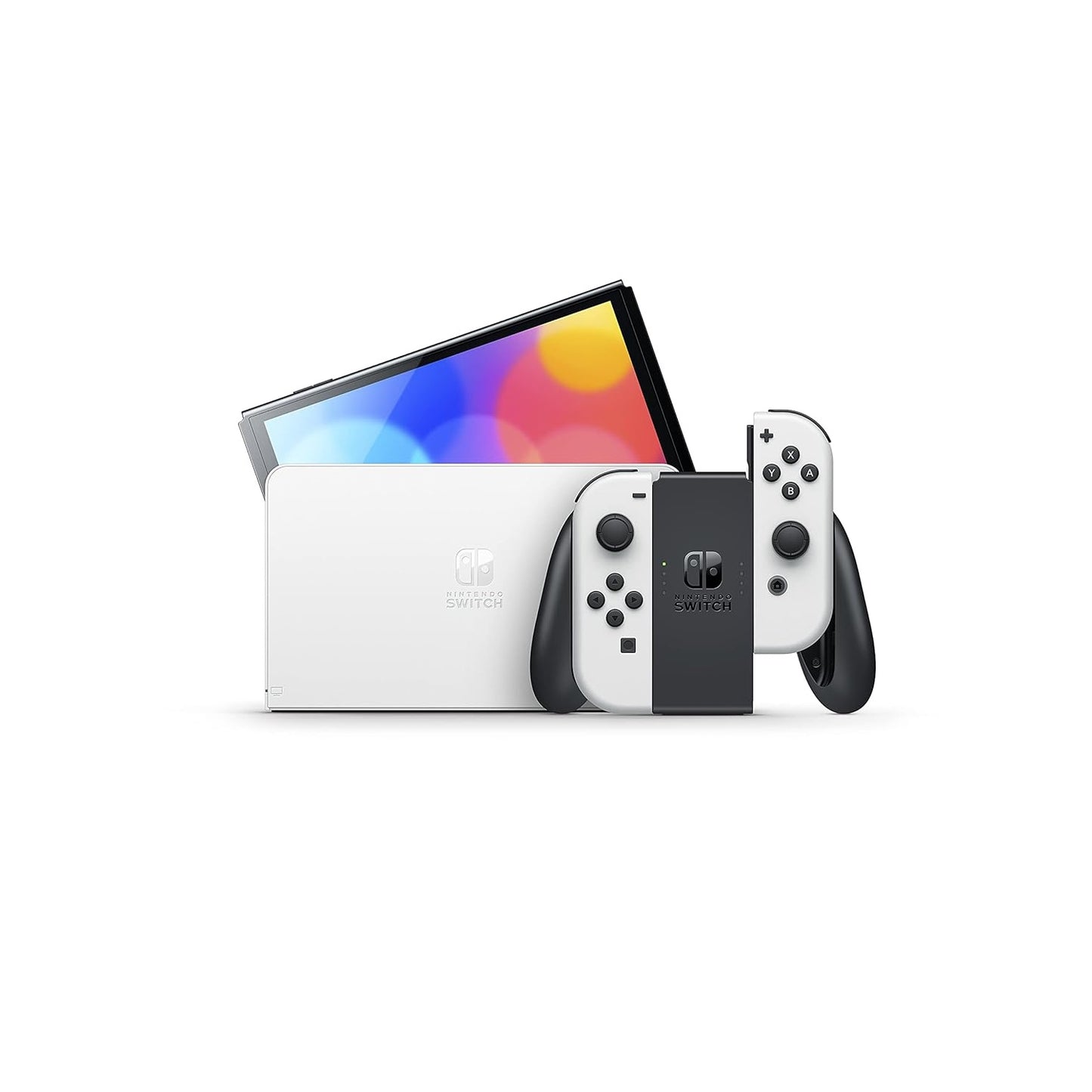 Nintendo Switch OLED Model w/ Joy-Con (White) - 64GB Console - HEGSKAAAAUZ