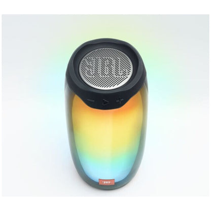 JBL Pulse 4 Portable Bluetooth Speaker Black, 360° 20W Speaker Array, IPX7 Water Resistance, Shake to Sync Light Shows - JBLPULSE4BLKAM