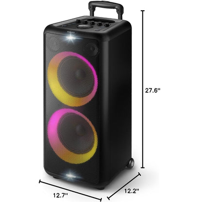 Philips - 80 W Wireless Speaker (Each) - Black TAX5206/37