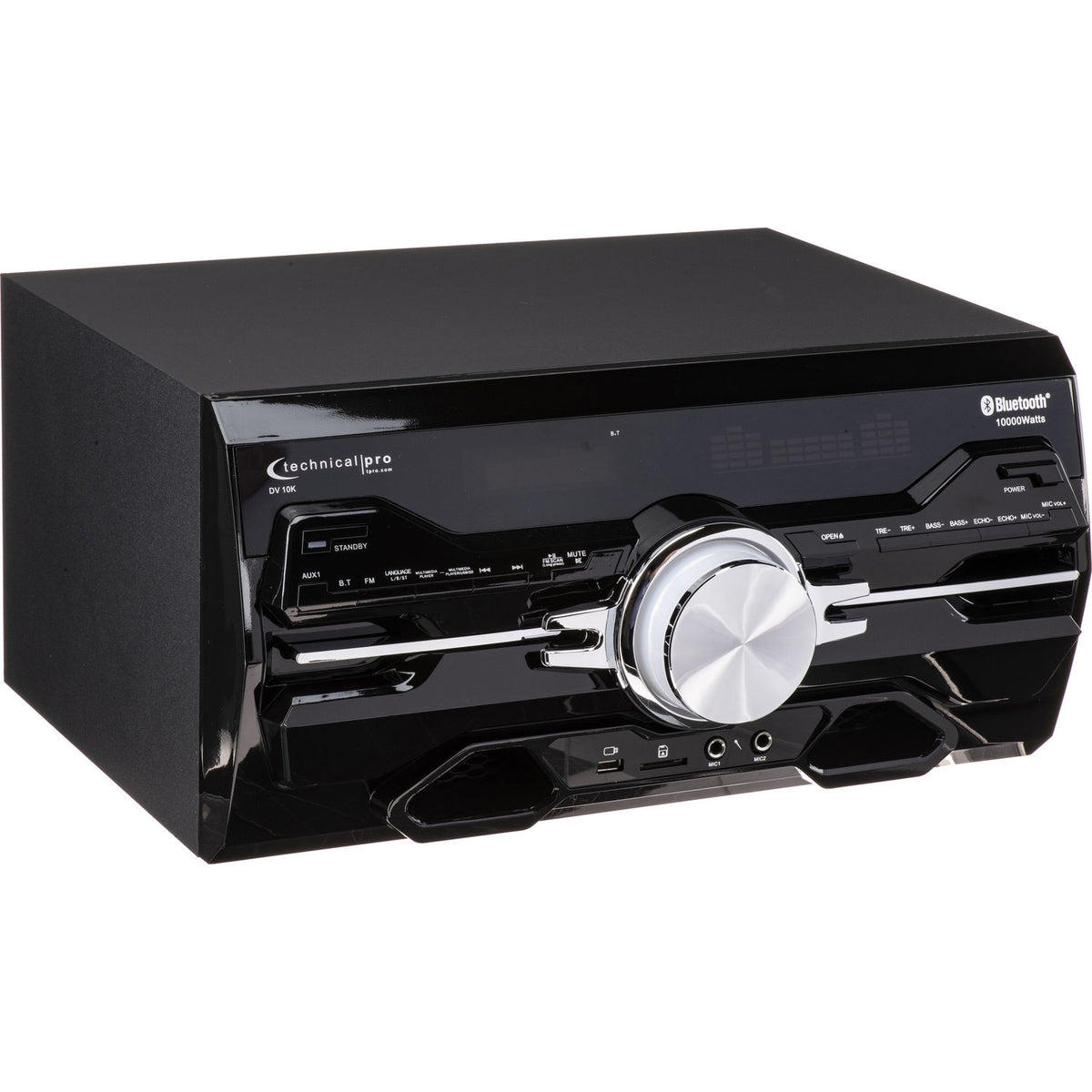 Technical Pro DV10K Stereo Audio Receiver with Built-in Multi-Region DVD Player