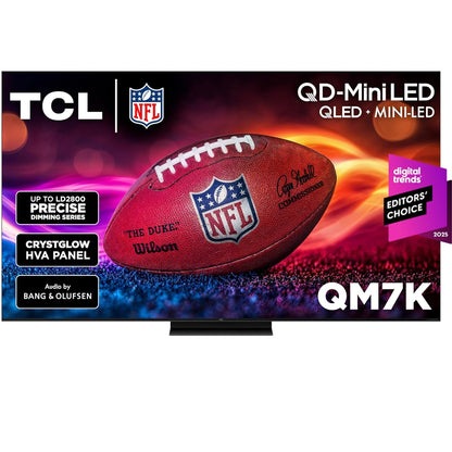 TCL - 65" Class QM7K Series 4K UHD HDR QD Mini LED Smart TV with Google TV 65QM7K