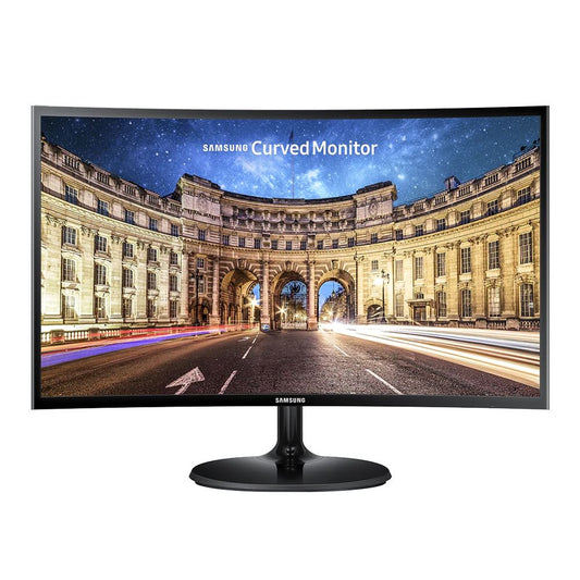 SAMSUNG LC24F392FHNXZA 24-inch 60Hz 1080p 4ms Curved LED Gaming Monitor (Super Slim Design) VGA; HDMI