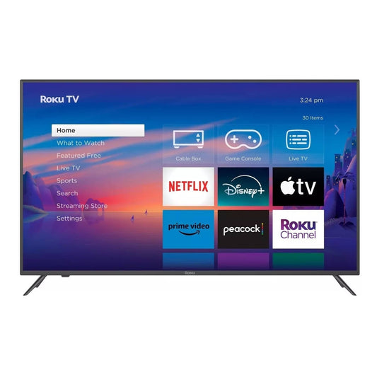 Roku 50" 4K HDR Smart Roku TV with Roku TV Remote 50BA